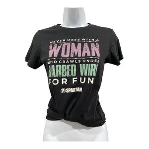 ✨CRAFT WOMENS SPARTAN RACE TEE •SMALL •60% COTTON AND 40% POLYESTER ✨